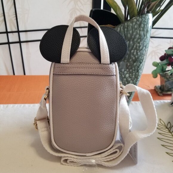 Disney Mickey Mouse Quilted Crossbody Bag & Matching Wallet - NWT - Picture 6 of 7